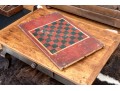 Antique Hand-painted Double Sided Game Board