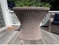 Kingsley-Bate Pair Of Woven Wicker Outdoor Armchairs