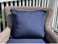 Kingsley-Bate Pair Of Woven Wicker Outdoor Armchairs