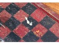 Antique Hand-painted Double Sided Game Board