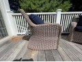 Kingsley-Bate Pair Of Woven Wicker Outdoor Armchairs