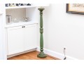 Charming Farmhouse Chic Green Painted Floor Lamp