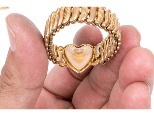 Lot Of Gold Filled Assorted Vintage Baby Jewelry Pieces