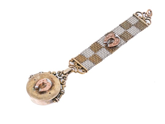 Antique Gold Filled Beautiful Chatelaine Fob