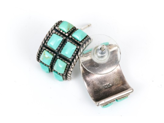 Sterling Silver Colorful Collection Of Contemporary Glass Jewelry, With Complementary Bead Necklace