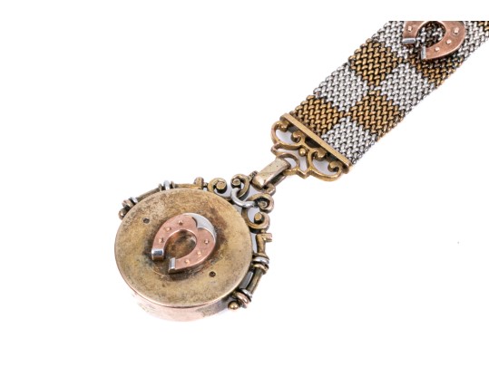 Antique Gold Filled Beautiful Chatelaine Fob