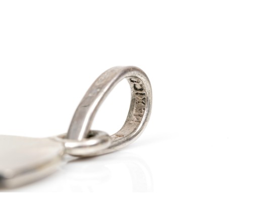 Sterling Silver Large Jeruselum Cross Pendant, Displayed On A Hand Wrought Chain