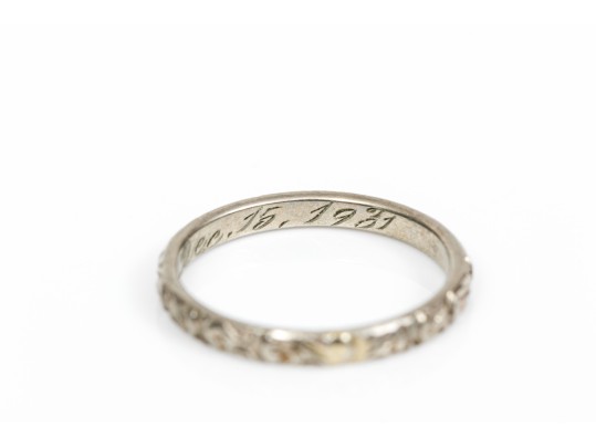 14k Gold Lot Of Assorted Scrap Band Rings, Assorted Sizes, 5.5 Gross Dwt