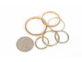 14k Gold Lot Of Assorted Scrap Band Rings, Assorted Sizes, 5.5 Gross Dwt