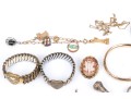 Lot Of Gold Filled Assorted Vintage Jewelry Pieces