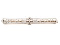 14k Gold Lovely Antique Filigree Bar Pin