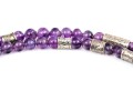 Fun Collection Of Purple Motif Jewelry Including An Amethyst Bead Necklace