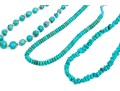 Collection Of Complementary Assorted Turquoise And Howlite Necklaces