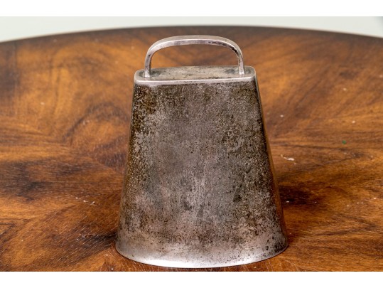 Worden-Munnis Co. (Boston, 1940-1964) Sterling Silver Cow Bell, 4.18 Ozt.