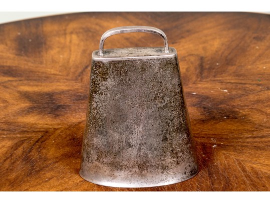 Worden-Munnis Co. (Boston, 1940-1964) Sterling Silver Cow Bell, 4.18 Ozt.