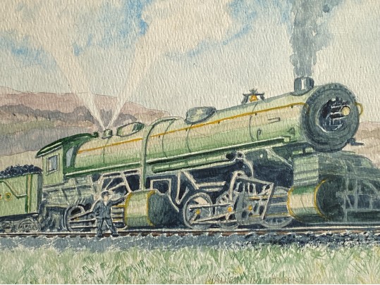 Watercolor Painting, 