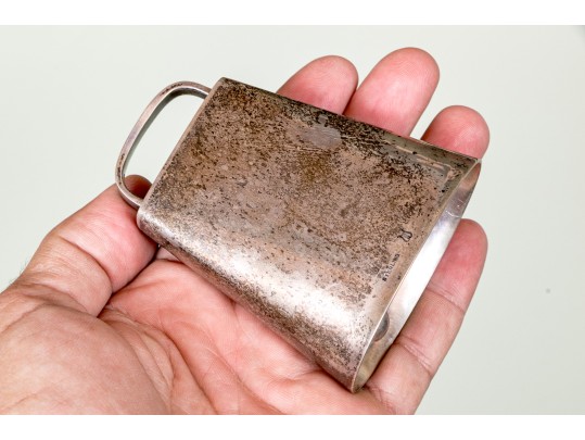 Worden-Munnis Co. (Boston, 1940-1964) Sterling Silver Cow Bell, 4.18 Ozt.