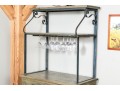 Farmhouse Chic Contemporary Bar Cabinet