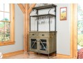 Farmhouse Chic Contemporary Bar Cabinet