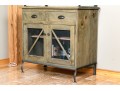 Farmhouse Chic Contemporary Bar Cabinet