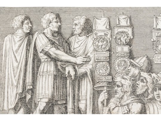 17th-18th Century Etching On Paper, 
