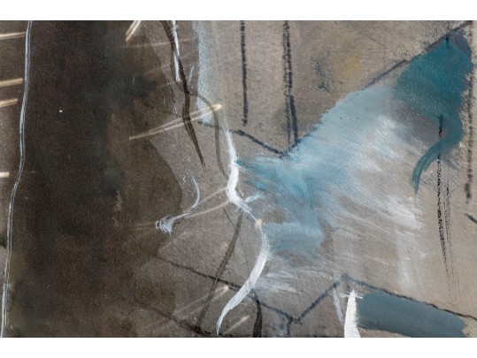 Signed, Mixed Media On Paper, 