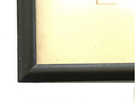 Two Compatible Asian Floral Wood Blocks