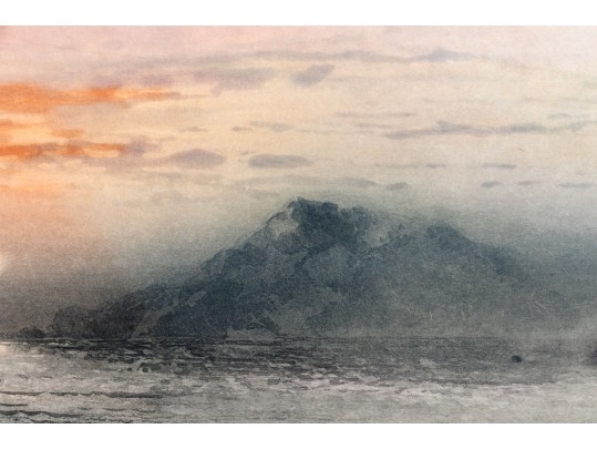 Kaiko Moti Limited Edition Print On Paper, Sunset Landscape