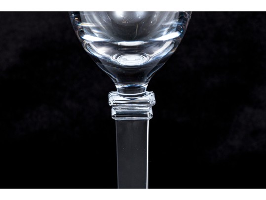 Set Of 12 Tiffany & Co. Vintage Crystal Flutes