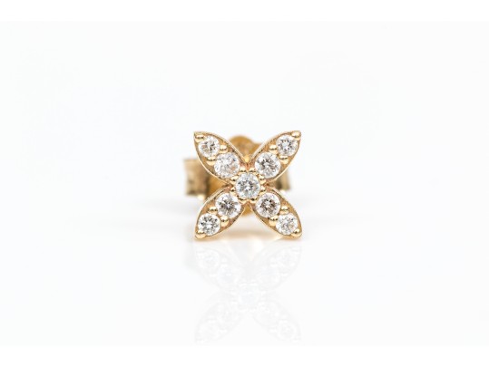 14k Yellow Gold Pretty Diamond 