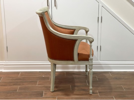 Upholstered Bergere