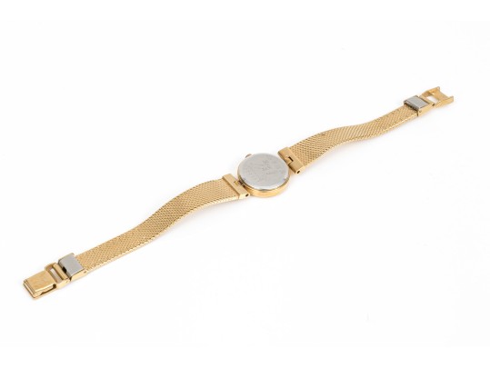 Seiko Lasalle Small Gold Tone Quartz Wristwatch, Blue Dial, Bracelet
