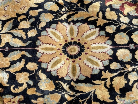 Room Size Hand Knotted Wool Carpet, 15'-7