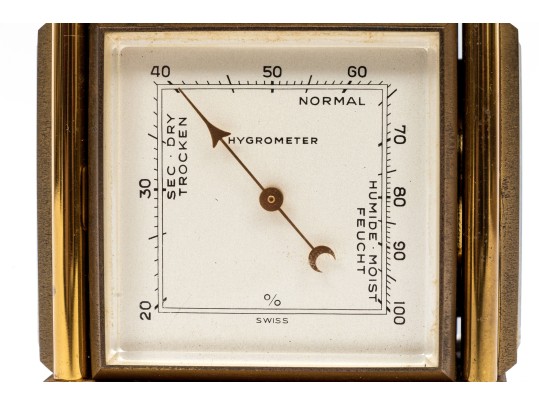 Swiss Brass Barometer 