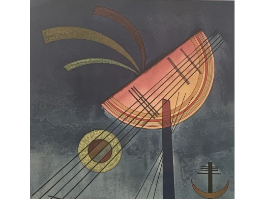 Wassily Kandinsky – Aquarelles & Dessins Vintage Poster 1972