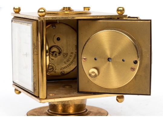 Swiss Brass Barometer 