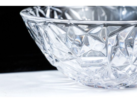 Tiffany & Co. Small Crystal 'Cracked Ice' Bowl