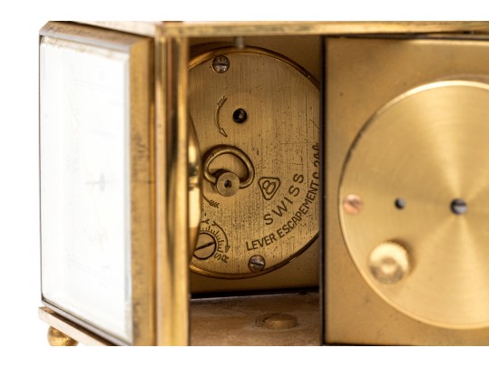 Swiss Brass Barometer 