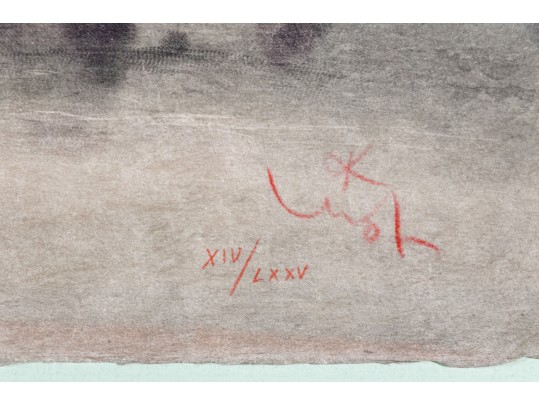 Kaiko Moti Limited Edition Print On Paper, Sunset Landscape