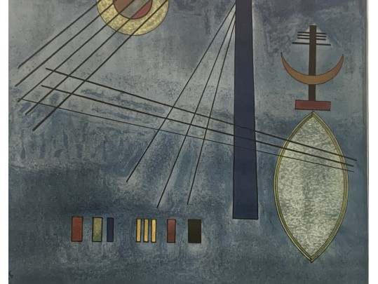 Wassily Kandinsky – Aquarelles & Dessins Vintage Poster 1972