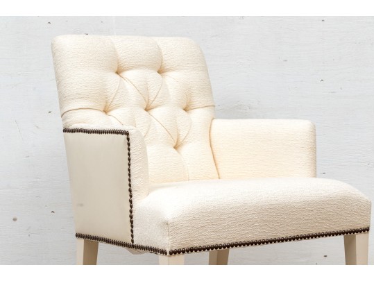 Barbara Barry For Baker Furniture Upholstered Armchair