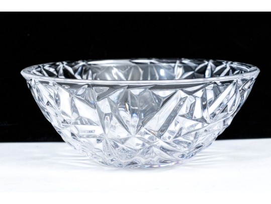 Tiffany & Co. Small Crystal 'Cracked Ice' Bowl