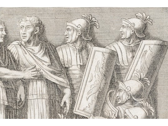 17th-18th Century Etching On Paper, 