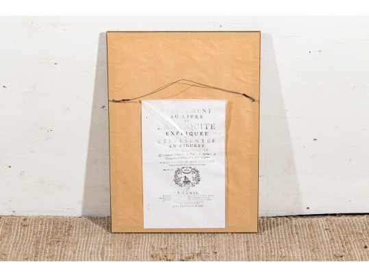 17th-18th Century Etching On Paper, 