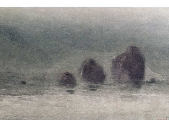 Kaiko Moti Limited Edition Print On Paper, Sunset Landscape