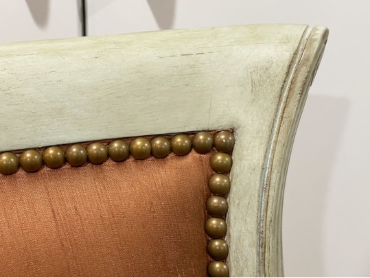 Upholstered Bergere