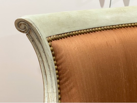 Upholstered Bergere