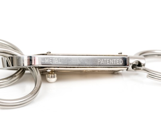 Tiffany & Co. Sterling Silver Key Ring, With Two Steel Valet Key Rings