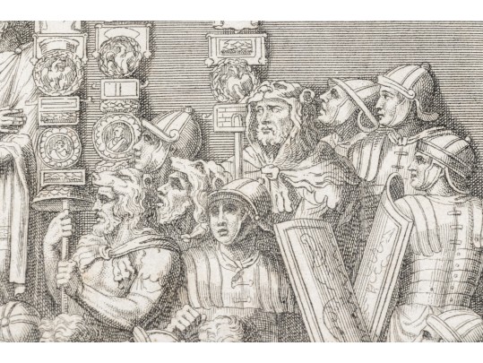 17th-18th Century Etching On Paper, 
