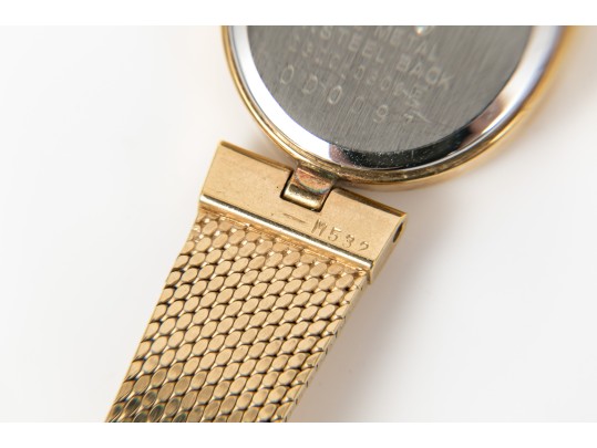 Seiko Lasalle Small Gold Tone Quartz Wristwatch, Blue Dial, Bracelet